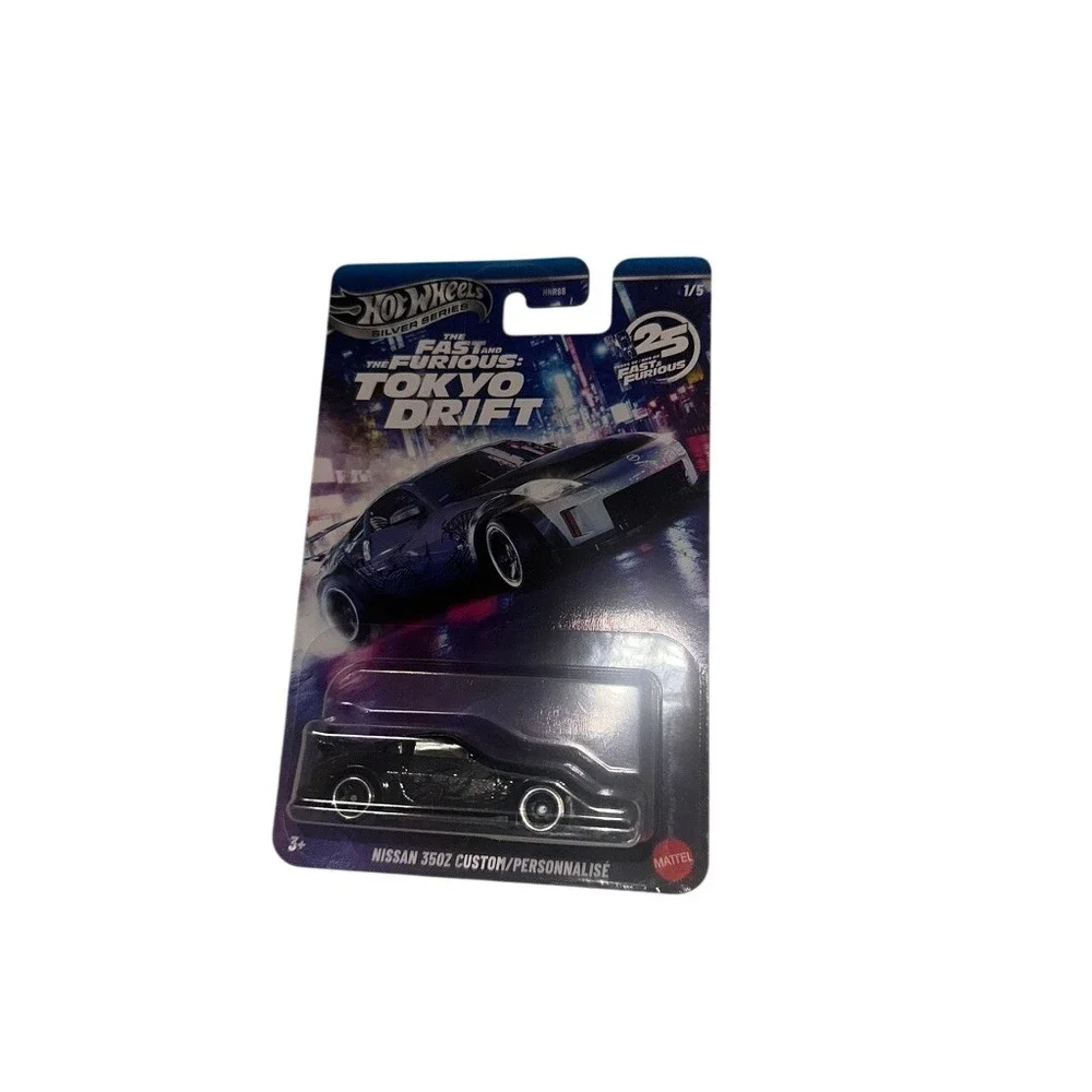 Hot Wheels Fast & Furious Tokyo Drift Nissan 350Z Custom Black 1/5 HNR88 Silver